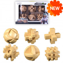 Набор головоломок MoFangGe Пластик 6 штук